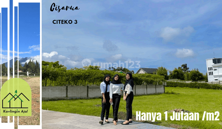 Tanah Kavling Dijual Murah di Cisarua SHM 100 m² 1