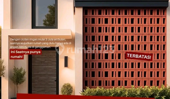 Modern Minimalist Villa-Style House in Tangerang