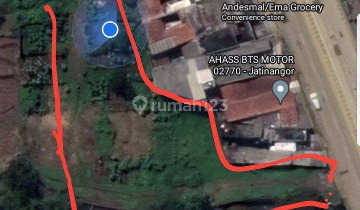 Tanah Dijual Luas Sertifikat Hak Milik Area Cibeusi Jatinangor  1