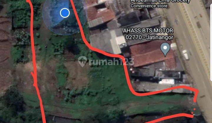 Tanah Dijual Luas Sertifikat Hak Milik Area Cibeusi Jatinangor  2