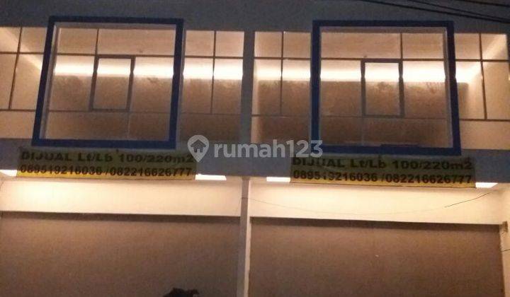 Disewa Ruko Baru 3 Lantai Bagus Strategis Area Moh Toha 2