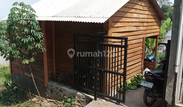 Dijual Rumah Kayu Hitung Tanah Area Alam Permai Cikadut 1