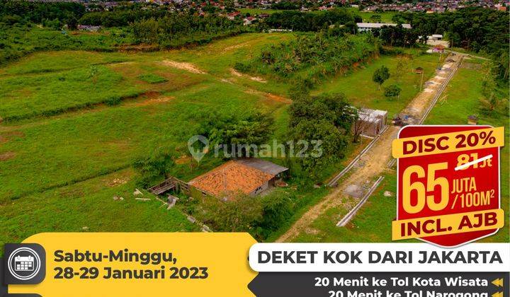 Kavling murah lokasi terjangkau dekat Cibubur Jakarta  3