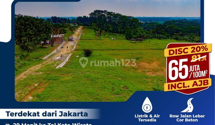 Kavling murah lokasi terjangkau dekat Cibubur Jakarta  6