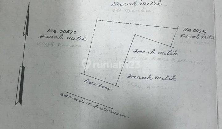 Dijual tanah los pantai super murah jembrana negara Bali cocok buat tambak  11