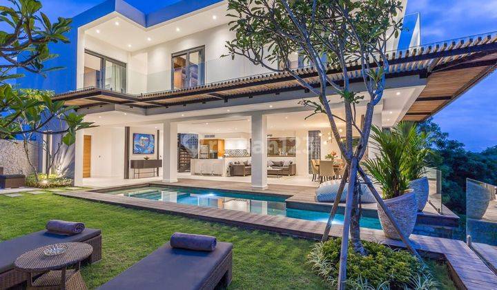 Dijual villa murah luxury mewah view laut Jimbaran uluwatu Bali  1
