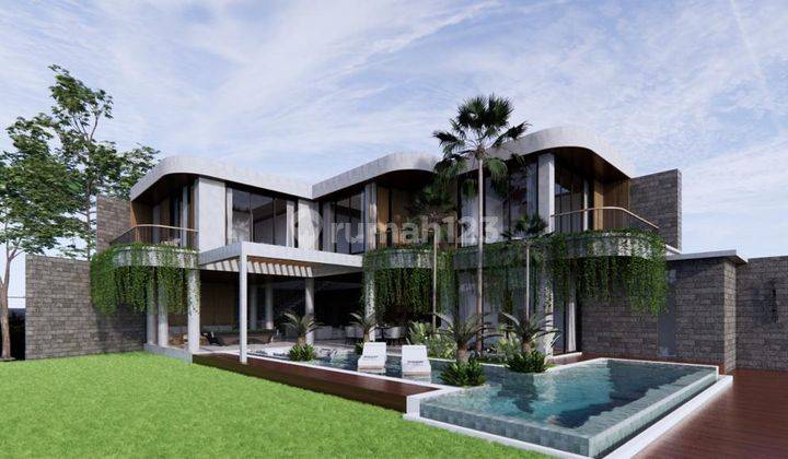 Dijual villa baru gresh view sawah jungle los sungai ubud bali