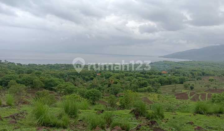 Dijual Tanah Hektaran Tulamben Karangasem View Super Amazing
