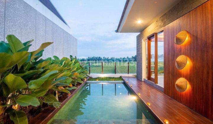 For Sale Cheap Villa Ubud Bali View Rice Fields Price Negotiable 1