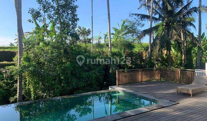 For Sale Cheap Villa Ubud Gianyar View Rice Fields Jungle Price Negotiable 1