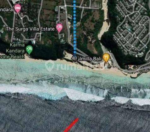 Dijual Tanah Murah View Laut Melasti Beach Ungasan Kuta Selatan  2