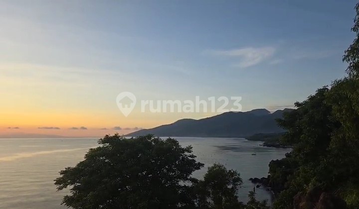 Dijual Tanah Los Tebing Cliffront Amed Karangasem Bali