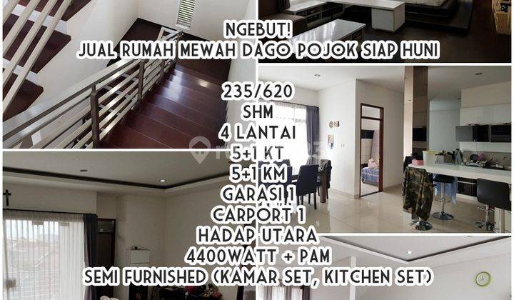 Jual cepat Rumah mewah siap huni Dago Pojok 1