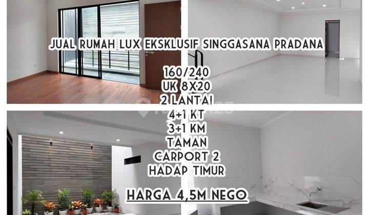 Rumah Lux Eksklusif di Singgasana Pradana 2 Lantai 1