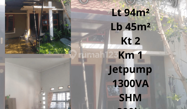 Rumah Di Cluster Sariwangi Shm Bagus Murah 1