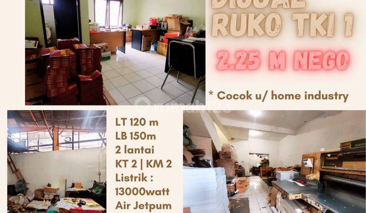 Ruko Taman Kopo Indah 1 cocok untuk Home Industry 1