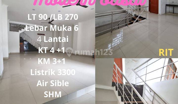 Jual sewa Ruko modern di Otista SHM Bagus 1