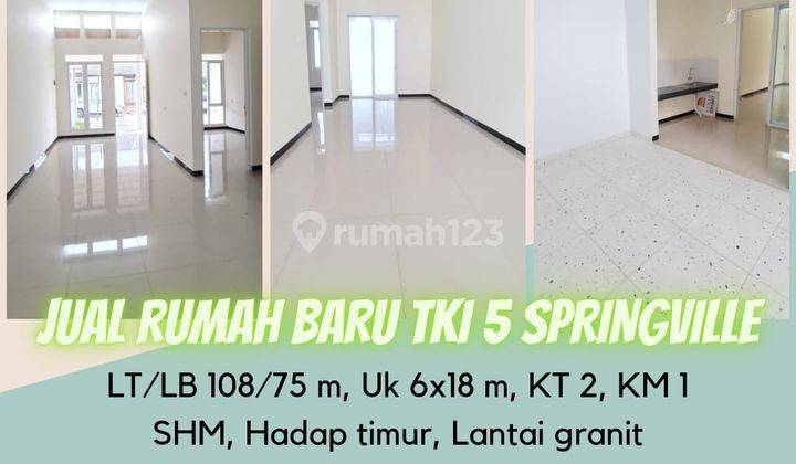 Rumah 1 Lantai Dalam Cluster Taman Kopo Indah  1