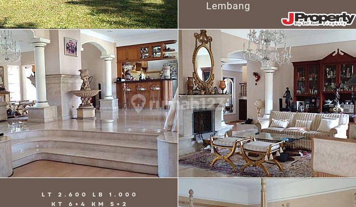 Rumah mewah American classic full furnished Lembang  1