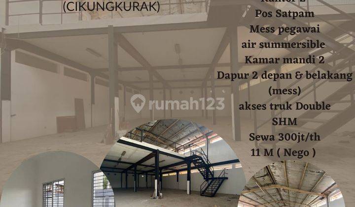 Disewakan Gudang 779 m SHM Bagus sayap Caringin  1