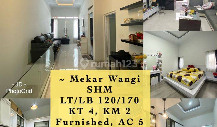 Rumah 2 Lantai Bagus furnished Mekarwangi  2