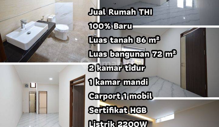 Rumah baru Taman Holis Indah siap huni murah ga sampe 1M 1