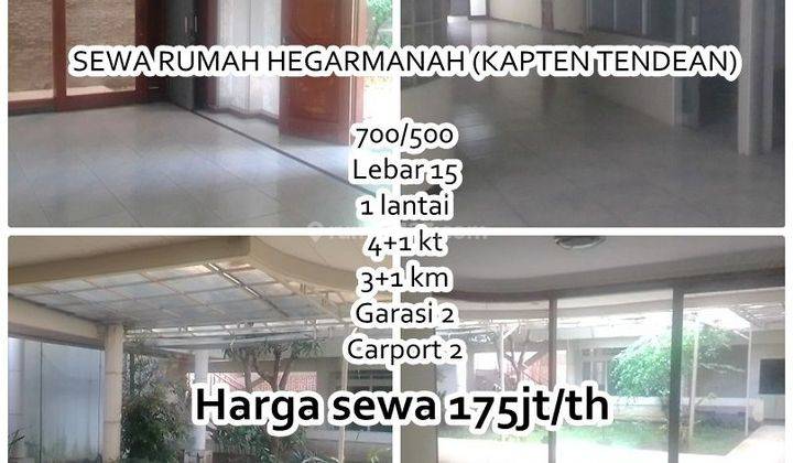 Rumah bagus disewakan di Hegarmanah cocok untuk kantor  1