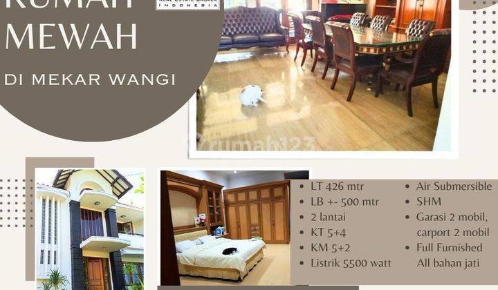 Dijual rumah mewah elegan siap huni Mekarwangi  1