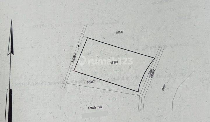 Dijual kavling istimewa di setra duta 439 m² HGB 2