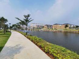 Dijual Kavling Rumah Golf Island Pik Ukuran 12x30 View Danau Termurah