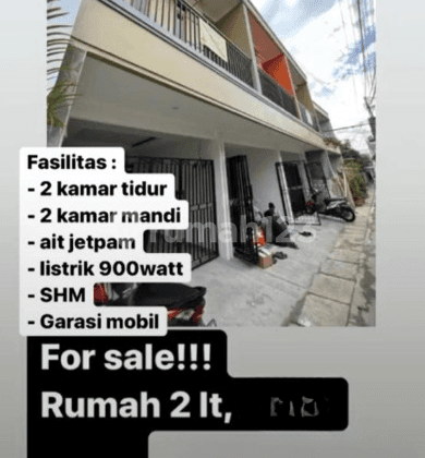 Rumah Minimalis 2 Lantai Siap Huni ada garasi 1 mobil Di Daerah Cempaka Putih, Jakarta Pusat 1