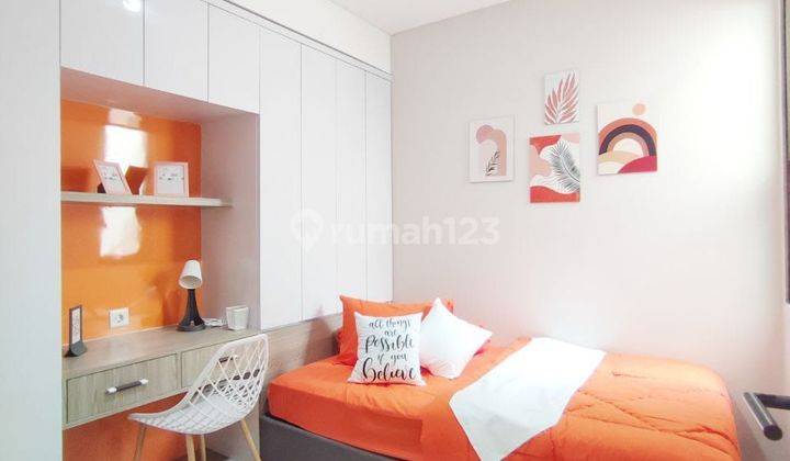 Rumah Minimalis Brand New Mezzanine Turun Harga di Kebon Jeruk  2