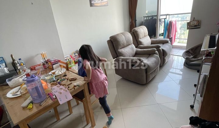 2 BR Tower Bellavista Apartment, semi-furnished, middle floor, ready to occupy in Kemayoran