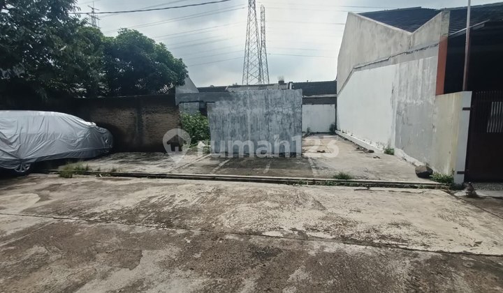 Prime developed land ready for construction, strategically located in Margahayu, rare availability.