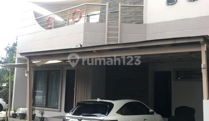 Rumah lux murah cigadung dalam cluster strategis jarang ada 2