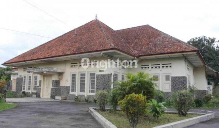 Rumah bersejarah dengan halaman luas di pinggir jalan raya Patangpuluhan Yogyakarta, dibawah harga pasar!! 1