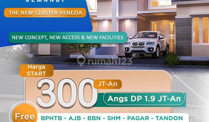 ALANA CEMANDI RUMAH KPR DP RINGAN RUMAH READY SIAP HUNI DEKAT OER 7