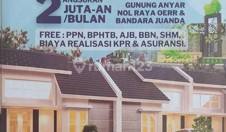 ALANA CEMANDI RUMAH KPR DP RINGAN RUMAH READY SIAP HUNI DEKAT OER 9