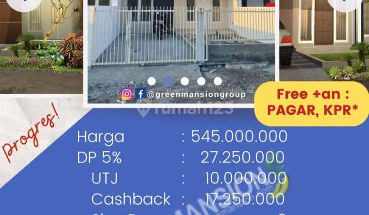 GREEN MANSION BANJARKEMUNING JUANDA PROMO ANGSURAN DP 1.6JTAN 3