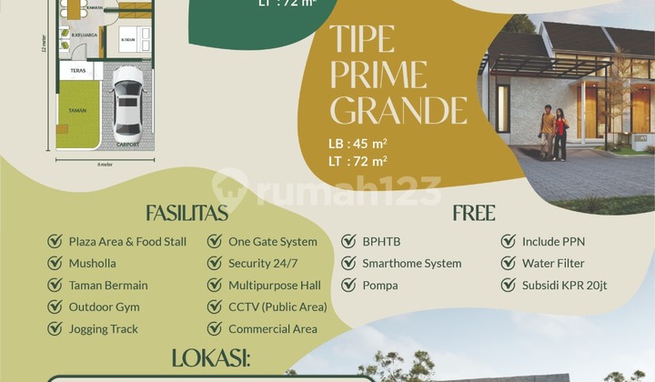 CENDANI LIVING WONOAYU KRIAN SUKODONO RUMAH MINIMALIS 14
