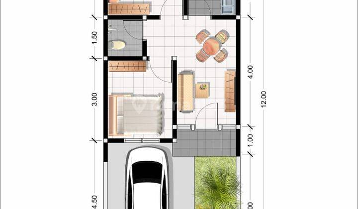 DE NAILLA GARDEN DRIYOREJO RUMAH START HARGA 300JUTAAN 11