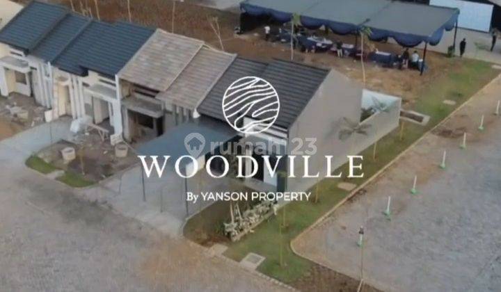 Woodville Residance Rumah 6x15m  400jtan angsuran 2.5jtan dekat damarsi, juanda, dekat gedangan tanpa DP 2