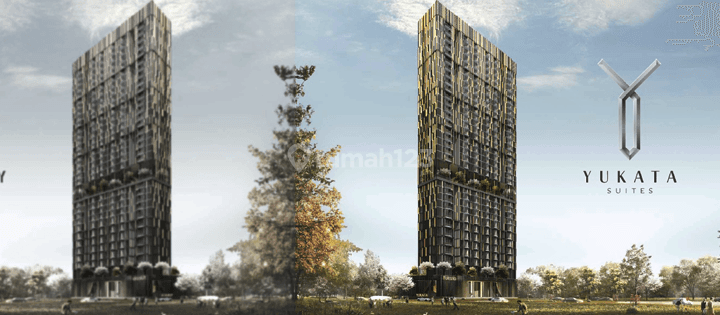 Apartemen Yukata Suites Type 2 Bed Room di Alam Sutera, Strategis 1