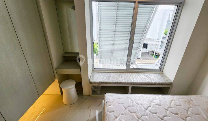 kamar tidur rumah cluster inspirahaus kawasan tabebuya