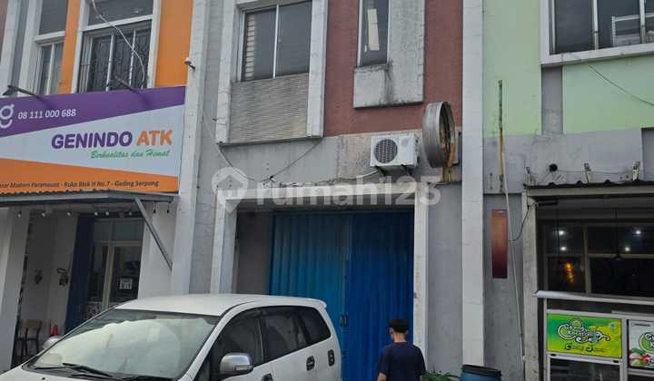 Ruko Pasar Modern Paramount Gading Serpong, Posisi Strategis 