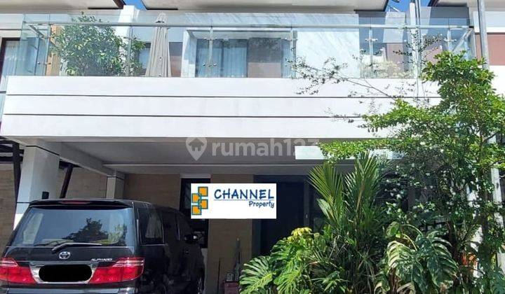 Dijual rumah cluster bagus siap huni 2 lantai Delatinos Bsd, an 1