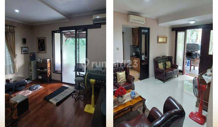 Rumah Siap Huni Hoek Cluster Depan Taman Lokasi Strategis, Rumah di Bsd, Rr 2