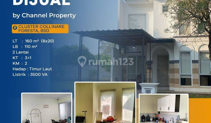 Rumah Siap Huni Cluster Lokasi Bagus Strategis, Rumah Di Bsd, An 1