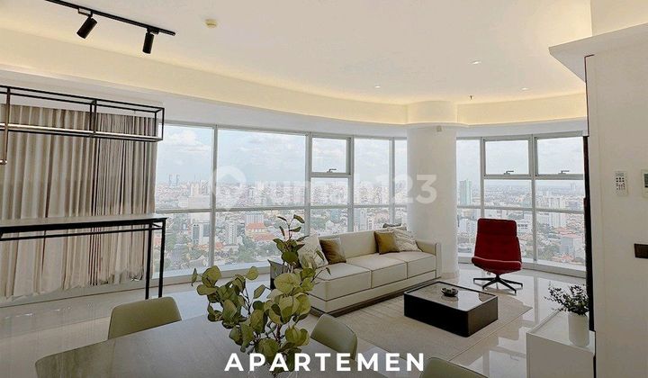 Dijual Apartemen One Icon Residences Baru Full Furnished, View City
