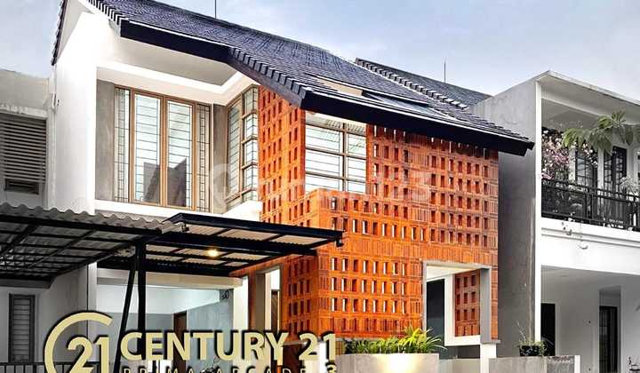 Jual Rumah Estetik Nyaman Minimalis Banyak Kamar di Bintaro Sektor 9 Tangerang Selatan - 3228Et